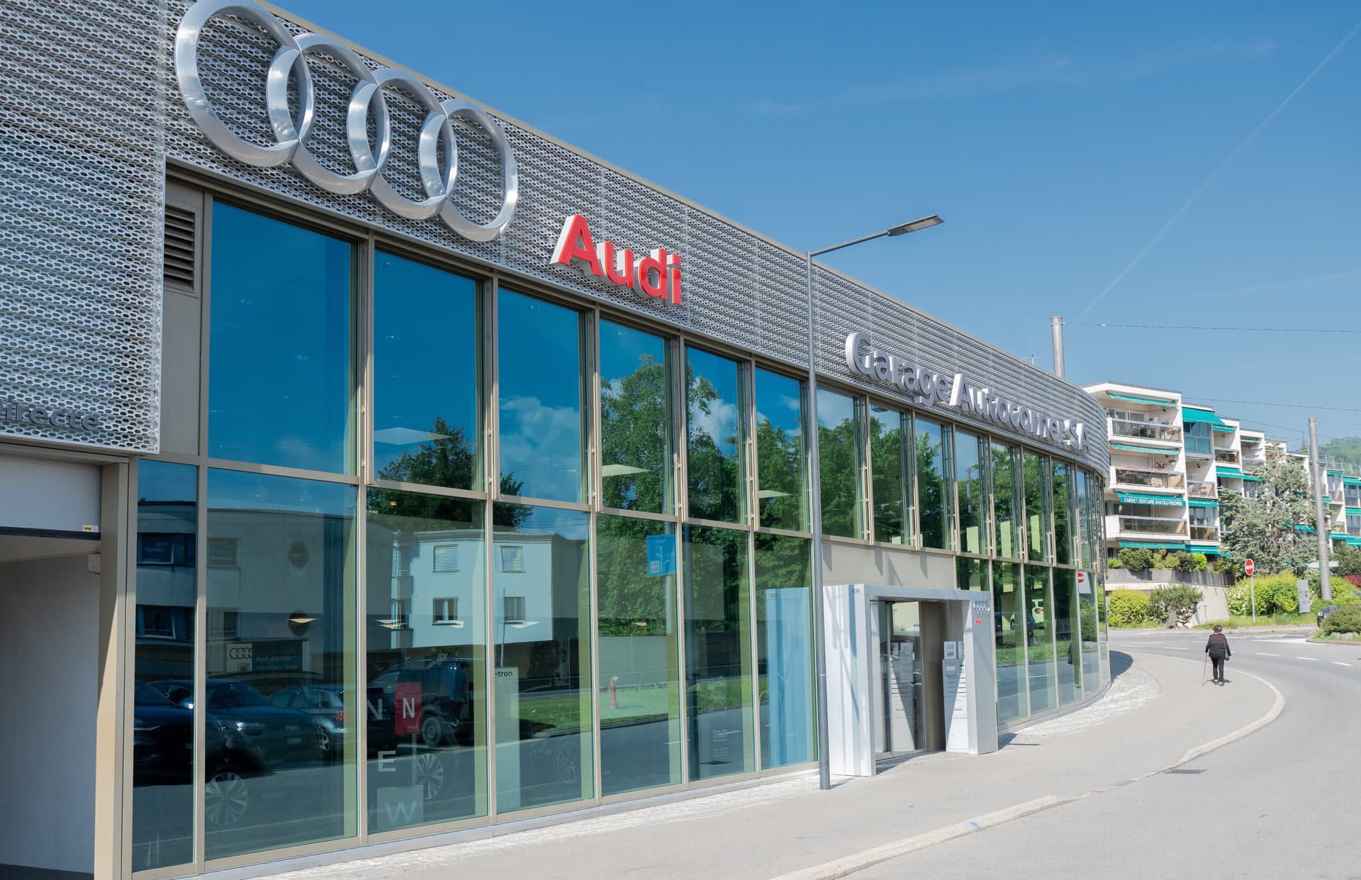 Façade d'Audi Lutry